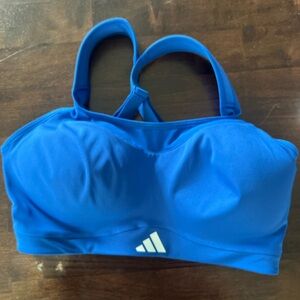 Adidas Women's Vibrant Blue Sports Bra